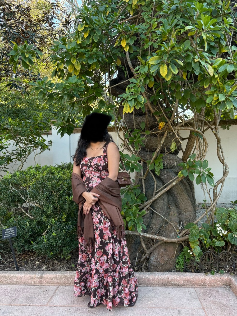 Floral Corset Maxi Dress
